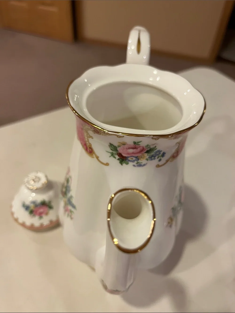 Royal Albert Lady Carlyle Porcelain Coffee Pot